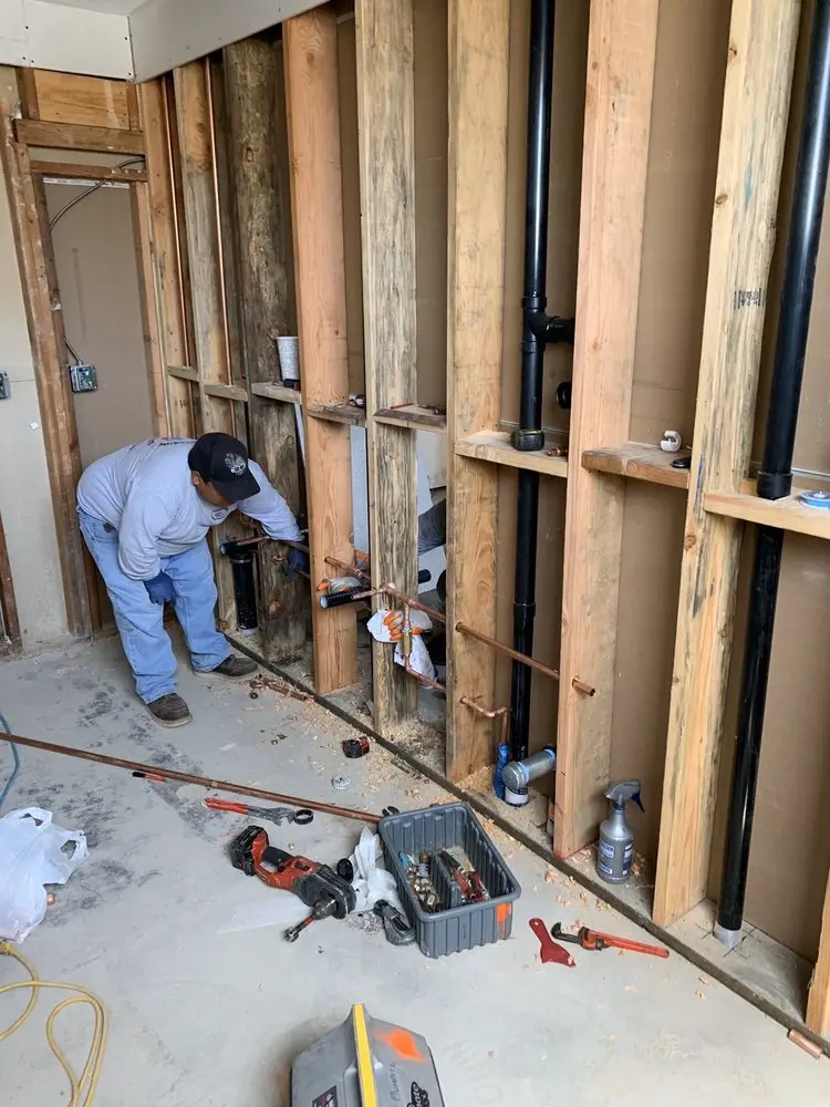 Commercial rough-in plumbing for Gas Line Repair in Sharon Park